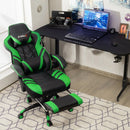 Adjustable Gaming Chair with Footrest by LJGDeals