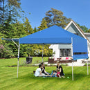 17 Feet x 10 Feet Foldable Pop Up Canopy with Adjustable Instant Sun Shelter by LJGDeals