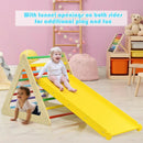 5 in 1 Kids Triangle Climber Play Gym Set with 2 Ramps by LJGDeals