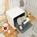 Portable Countertop Dishwasher Air Drying 5 Programs with 7.5L Water Tank by LJGDeals