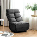 360-Degree Swivel Folding Floor Chair with 6 Adjustable Positions by LJGDeals