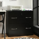 2-Drawer File Cabinet with Lock Hinging Bar Letter and Legal Size by DirectDeals