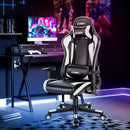 Gaming Chair Adjustable Swivel Racing Style Computer Office Chair by DirectDeals