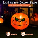 4 Feet Halloween Inflatable Pumpkin with Build-in LED Light by LJGDeals