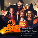 Halloween 7.5 Feet Inflatable Pumpkin Combo with Witch Black Cat by LJGDeals