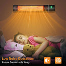 1500W Outdoor Electric Patio Heater with Remote Control by LJGDeals
