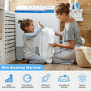 2-in-1 Portable 22lbs Capacity Washing Machine with Timer Control by LJGDeals