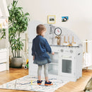 Kids Kitchen Playset Pretend Play Cooking Set with Vivid Faucet and Telephone by LJGDeals