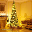 PVC Artificial Slim Pencil Christmas Tree by LJGDeals