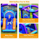 Inflatable Alien Style Kids Bouncy Castle with 480W Air Blower by LJGDeals