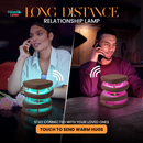 Mid-Century Design Friendship Lamp – Retro Wi-Fi Touch Lamp | Stay Connected Through Time & Distance