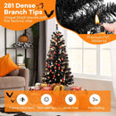 4.5 Feet Artificial Halloween Tree with 6 Lighting Modes and 5 Musics by LJGDeals