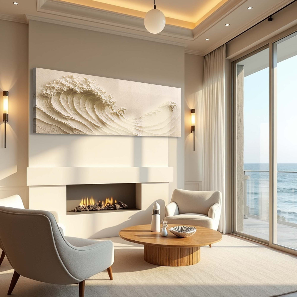 Ocean Wave Seascape Wall Art II, photo 4 of 10