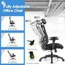 High Back Mesh Executive Chair with Adjustable Lumbar Support by DirectDeals