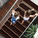 15 Pieces 30 x 8 Inch Slip Resistant Soft Stair Treads Carpet by LJGDeals