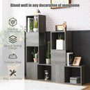 Freestanding Display Shelf for Living Room-Gray by LJGDeals