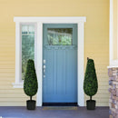 2 Pack 3 Feet Artificial Tower UV Resistant Indoor Outdoor Topiary Tree by LJGDeals