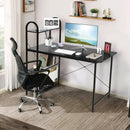 48-Inch Reversible Computer Desk with Storage Shelf by LJGDeals