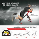 4-in-1 Folding Rowing Machine with Control Panel for Home Gym by LJGDeals