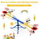 360°Rotation Kids Seesaw Swivel Teeter Totter Playground Equipment by LJGDeals