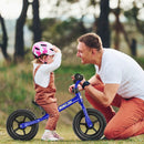 Kids No Pedal Balance Bike with Adjustable Handlebar and Seat-Blue by LJGDeals