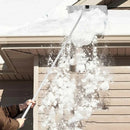 4.8-20 Feet Sectional Snow Roof Rake with Built-in Wheels by LJGDeals