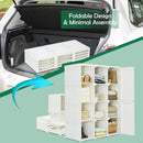 Clothes Foldable Armoire Wardrobe Closet with 12 Cubby Storage by LJGDeals