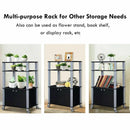 Microwave Rack Stand Rolling Storage Cart by LJGDeals