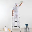 Folding 3-Step Ladder with Handgrip and Anti-Slip Platform by LJGDeals
