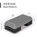 29 Inch Adjustable Workout Fitness Aerobic Stepper Exercise Platform by LJGDeals