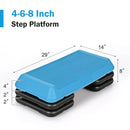 29 Inch Adjustable Workout Fitness Aerobic Stepper Exercise Platform by LJGDeals