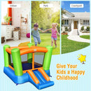 Kids Inflatable Bounce House without Blower for Indoor and Outdoor by LJGDeals