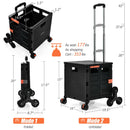 Costway Foldable Utility Cart for Travel and Shopping