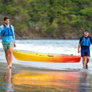 Single Sit-on-Top Kayak with Detachable Aluminum Paddle-Yellow by LJGDeals