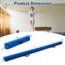 7 Feet Folding Portable Floor Balance Beam with Handles for Gymnasts by LJGDeals
