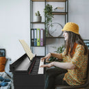 88 Key Full Size Electric Piano Keyboard with Stand 3 Pedals MIDI Function by LJGDeals