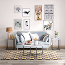3-Piece Modern Faux Marble Coffee Table Set for Living Room