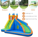 Kids Inflatable Water Slide Bouncing House with Carrying Bag and 480W Blower by LJGDeals
