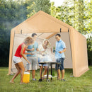 9 x 17 Feet Heavy Duty Carport Canopy-Yellow by LJGDeals
