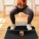 Balance Board Trainer for Core Strength-Black by LJGDeals