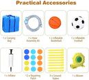 6-in-1 Inflatable Water Slides with Blower for Kids by LJGDeals