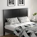 Full Wood Headboard Flat Panel with Pre-drilled Holes and Height Adjustment by LJGDeals