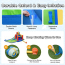 Inflatable Kid Bounce House Slide Climbing Splash Park Pool Jumping Castle Without Blower by LJGDeals