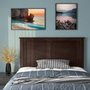Solid Wood Flat Panel Headboard for Twin-size Bed by LJGDeals
