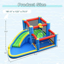 Inflatable Kids Water Slide Outdoor Indoor Slide Bounce Castle without Blower by LJGDeals