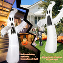 12 Feet Halloween Inflatable Ghost with LED Lights by LJGDeals