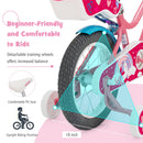16 Inch Kids Bike with Training Wheels and Storage Basket