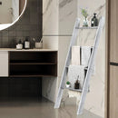 4-Tier Wall Leaning Ladder Shelf Stand by LJGDeals