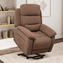 Power Lift Recliner Sofa with Side Pocket and Remote Control by DirectDeals