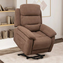 Power Lift Recliner Sofa with Side Pocket and Remote Control by LJGDeals